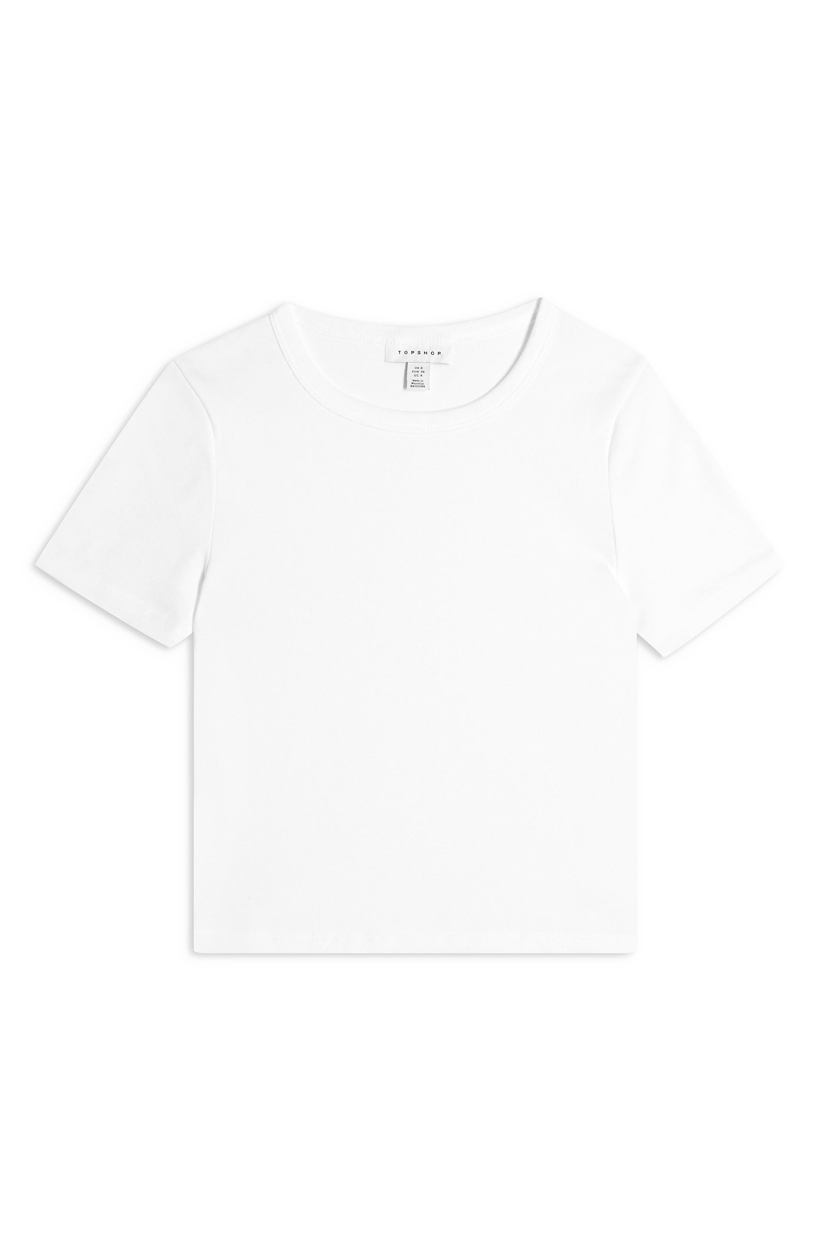 White t shirt topshop Clearance