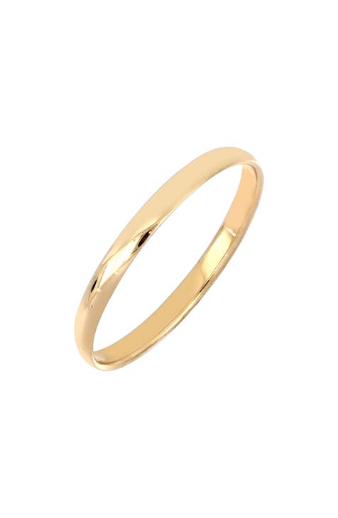 Bony Levy 14K Gold Everyday Smooth Band Ring in Yellow Gold