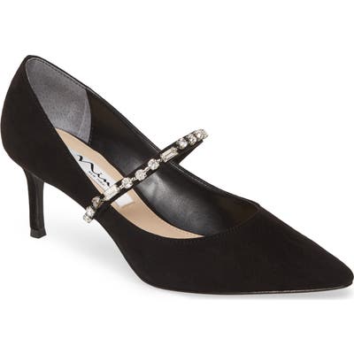 Nina Stella Embellished Pump, Black