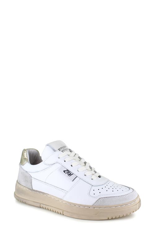 ZIGI Senta Sneaker White Leather at Nordstrom,