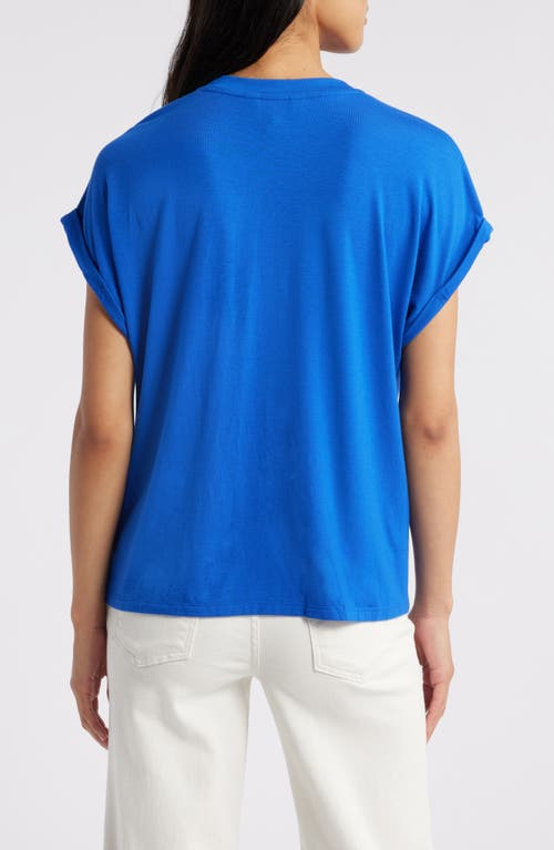 Shop Tommy Bahama Kauai V-neck T-shirt In Cobalt Haze