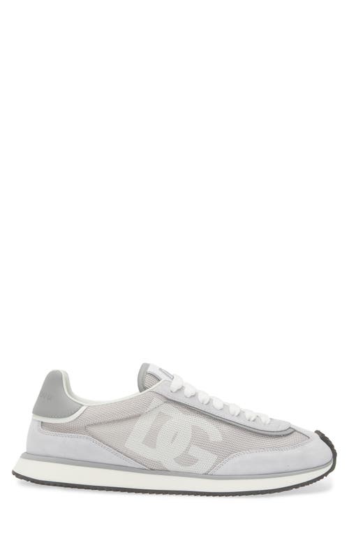 Shop Dolce & Gabbana Dolce&gabbana Aria Sneaker In Ice Grey/med Grey/anthracit