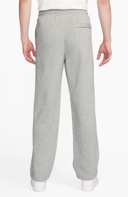 Shop Nike Club Fleece Bungie Pants In Grey Heather