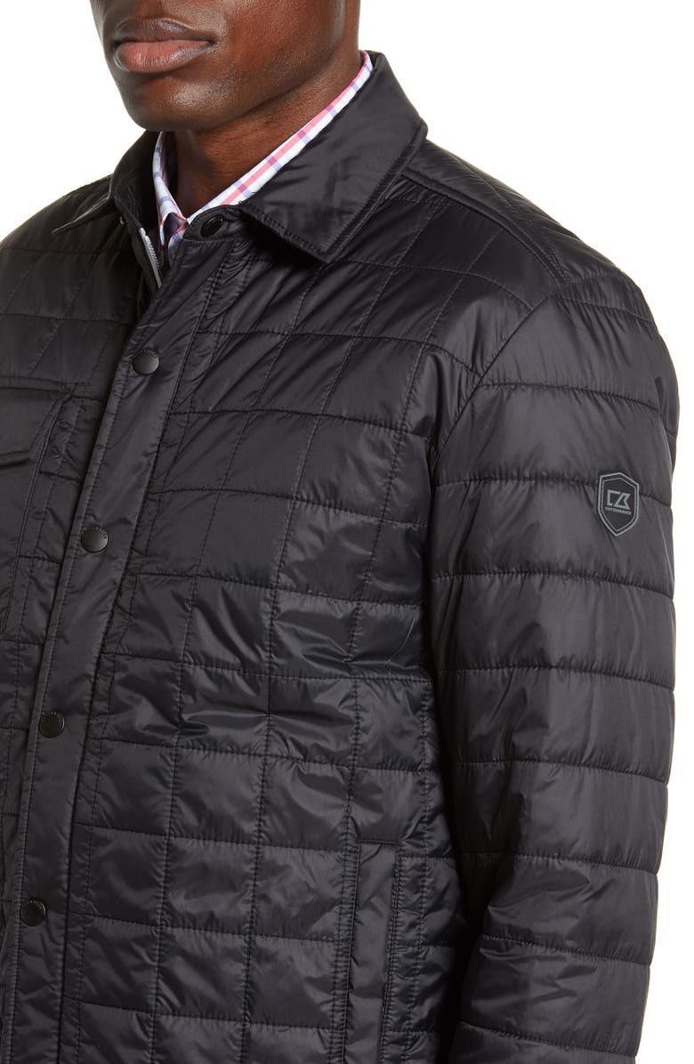 Cutter & Buck Rainier PrimaLoft® Insulated Shirt Jacket Nordstrom