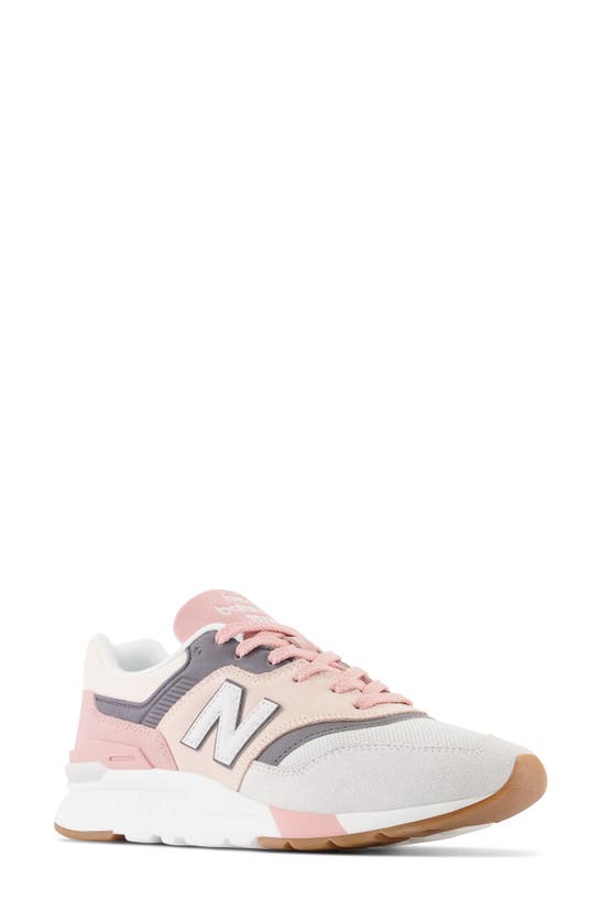 New Balance 977 H Sneaker In Pink Moon/ Grey Matter