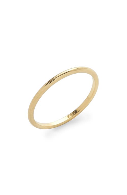Demi Band Ring in Gold