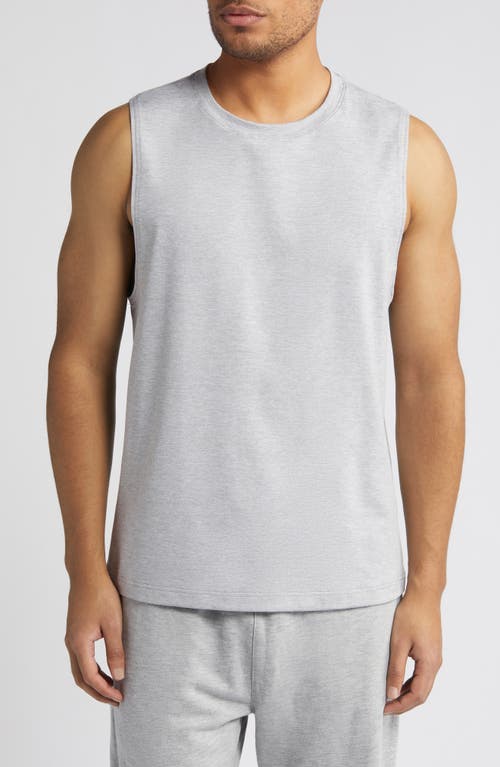 Conquer Muscle Tank in Athletic Htr Gry