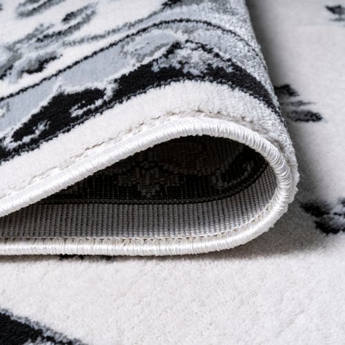 Jonathan Y Acanthus French Border Area Rug In Cream/light Gray