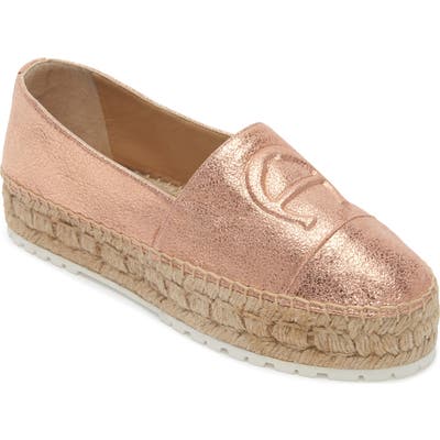 Etienne Aigner Wade Platform Espadrille, Pink