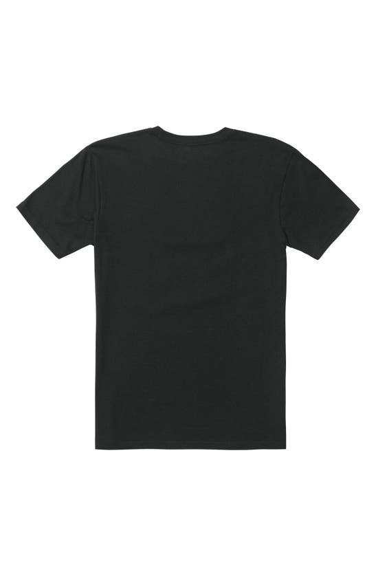 Shop Volcom Kids' Break It Cotton Graphic T-shirt In Black