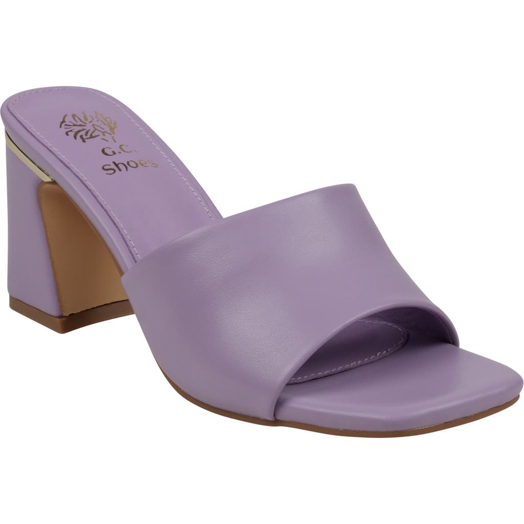 Good Choice New York Soho Slide Sandal In Lilac