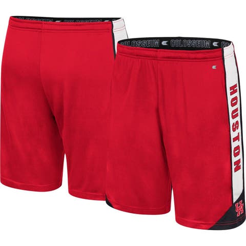 Men's FOCO Red/Black Atlanta Falcons Historic Logo Pixel Gradient Training  Shorts