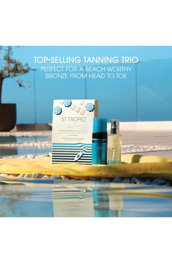 Shop St Tropez St. Tropez X Ashley Graham Golden Getaway Self Tan Kit (limited Edition) $78 Value