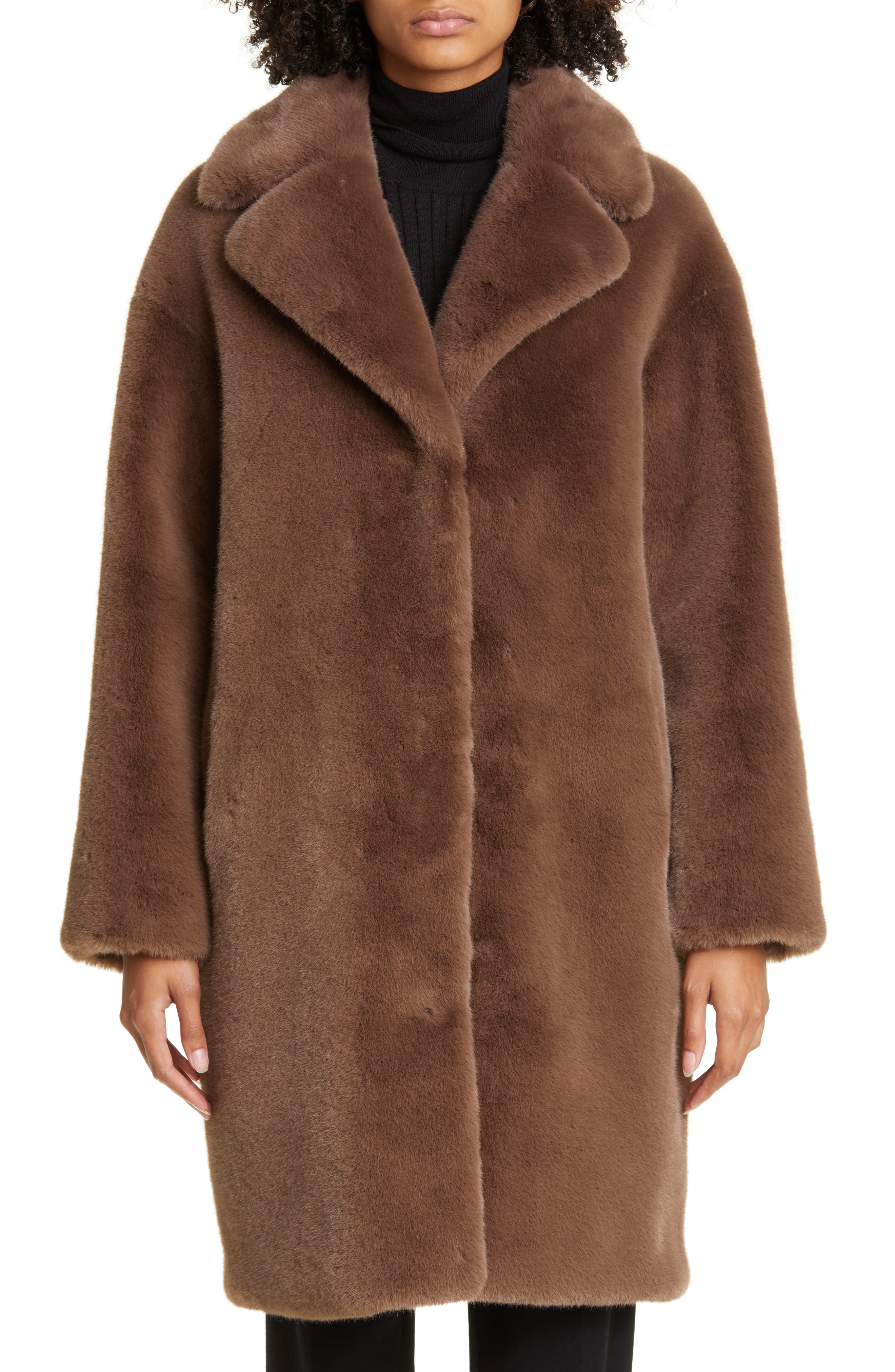Womens Clothing Coats Short coats Stand Studio Wool Sallie Coat in Green Save 11% 