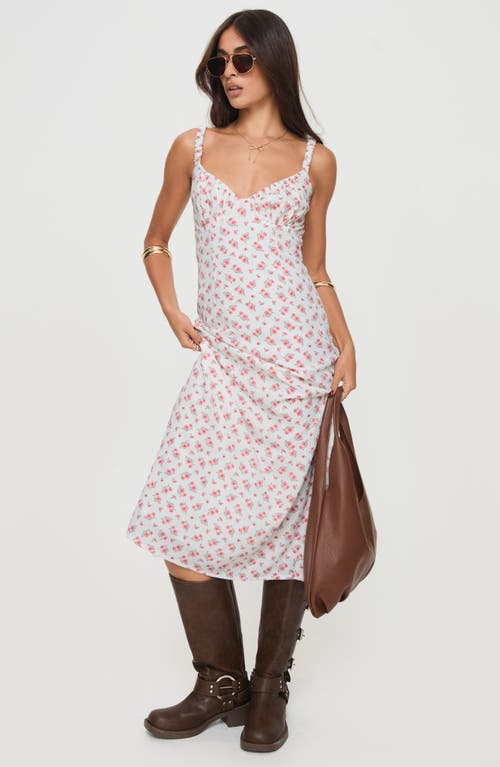 PRINCESS POLLY PRINCESS POLLY GEORGIA FLORAL SLEEVELESS DRESS 