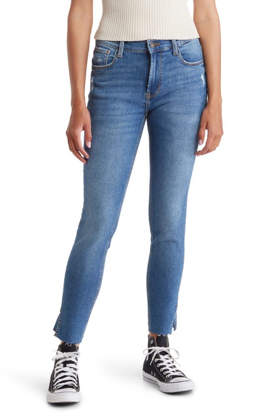 Kensie High Waist Skinny Jeans In Paxton W/ Dest