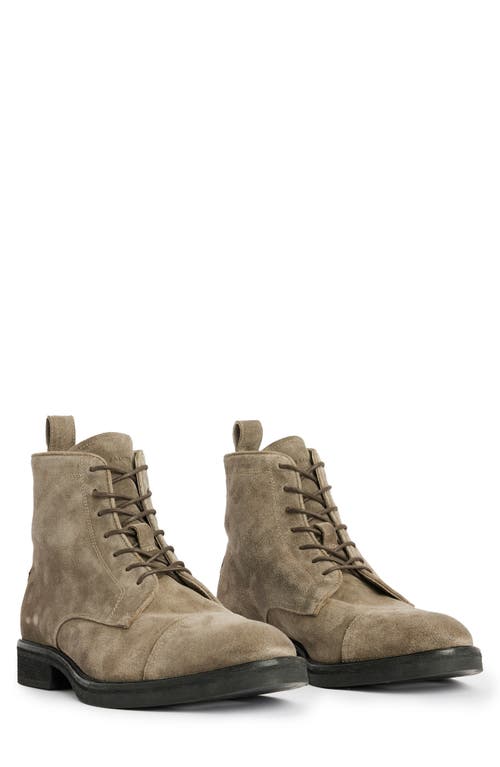 AllSaints Drago Combat Boot Khaki at Nordstrom,