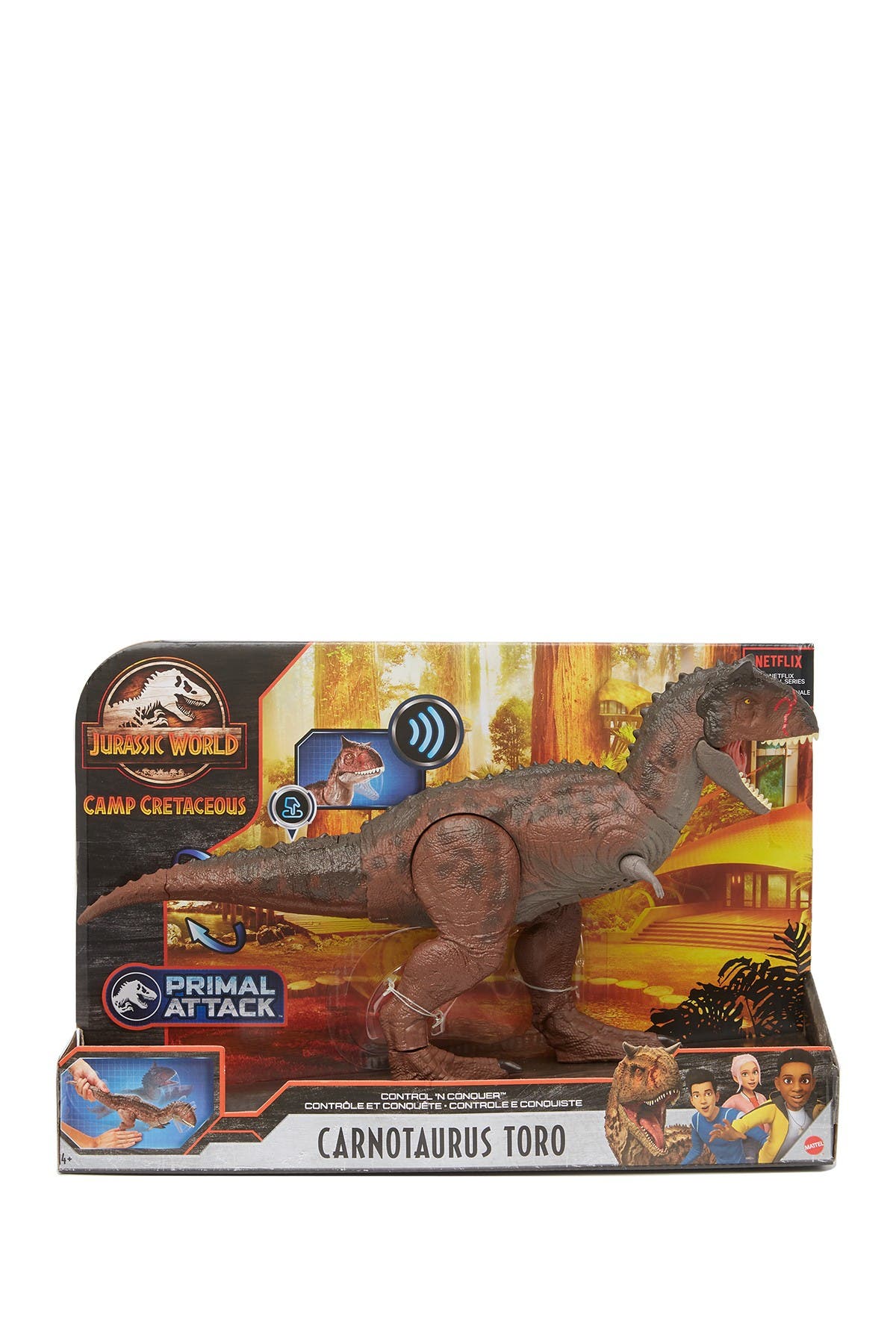 jurassic world carnotaurus mattel