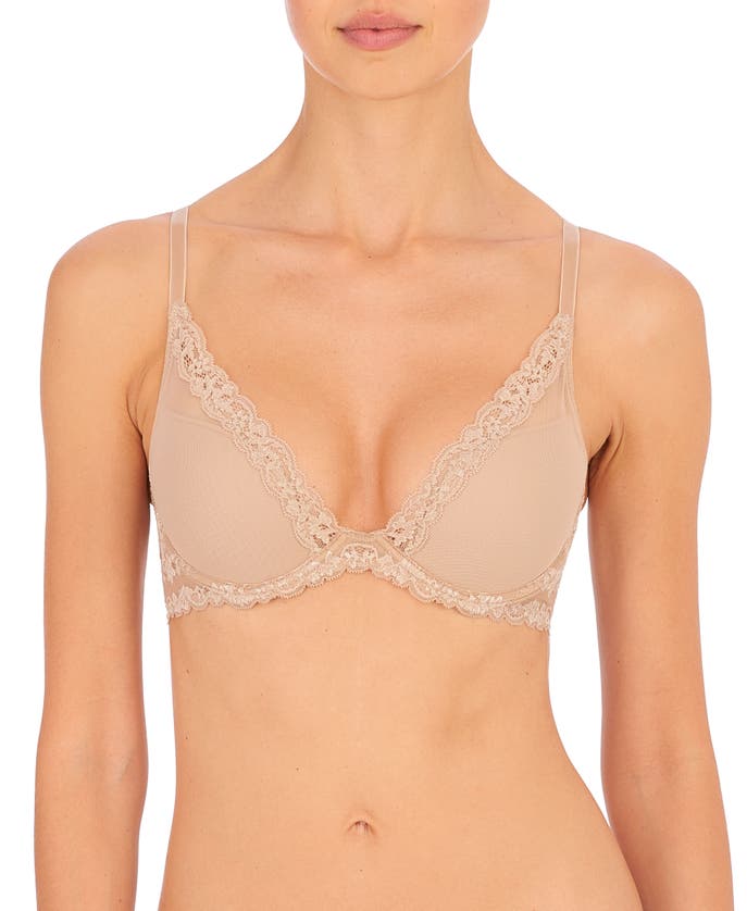 NATORI NATORI LUXE PLUNGE T-SHIRT BRA