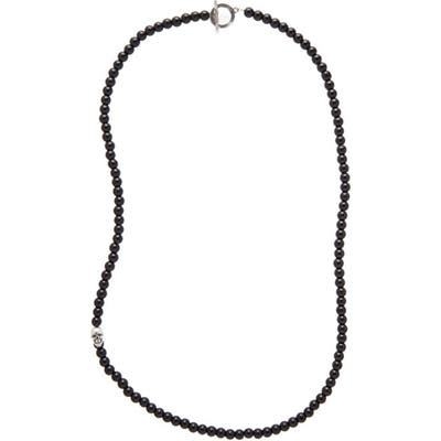 Degs & Sal Onyx Bead Necklace