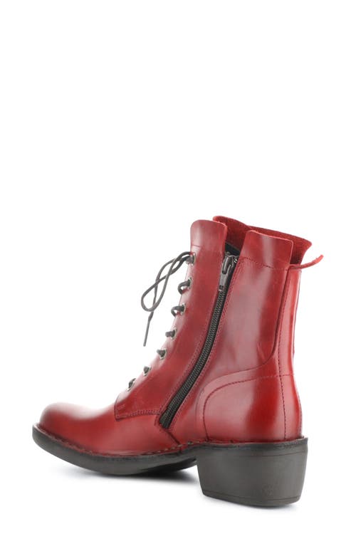 FLY LONDON FLY LONDON MILU LACE-UP LEATHER BOOT