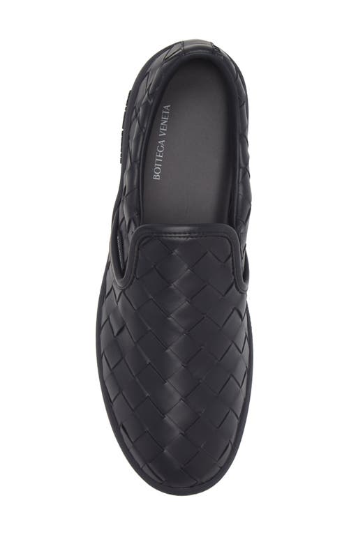 Bottega Veneta Sawyer Braided Slip On Sneakers Shoes In Space