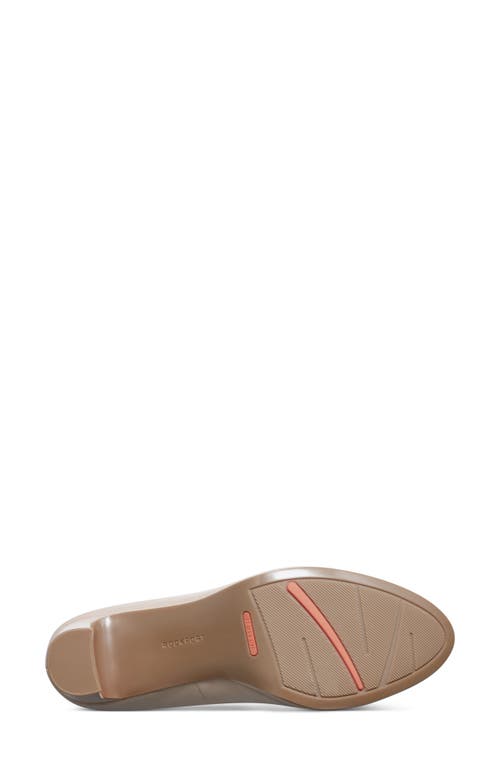Shop Rockport Carmen Pump In Light Natural