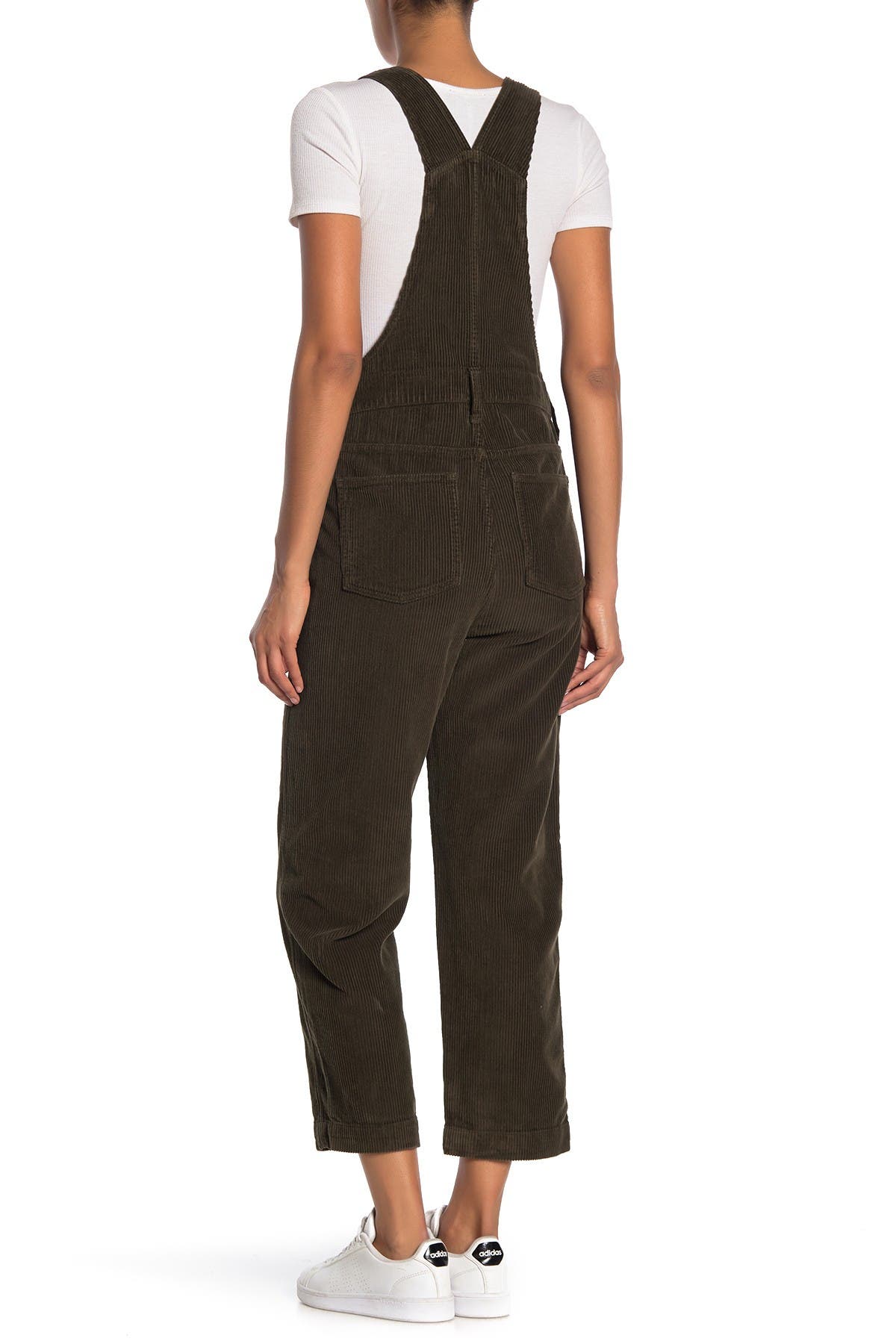 Madewell | Corduroy Straight Crop Overalls | Nordstrom Rack