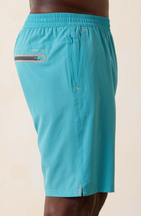 Shop Tommy Bahama Monterey Coast Swim Trunks In Horizon Blue