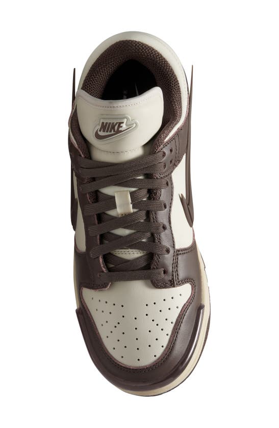Shop Nike Dunk Low Twist Sneaker In Phantom/ Brown/ Milk
