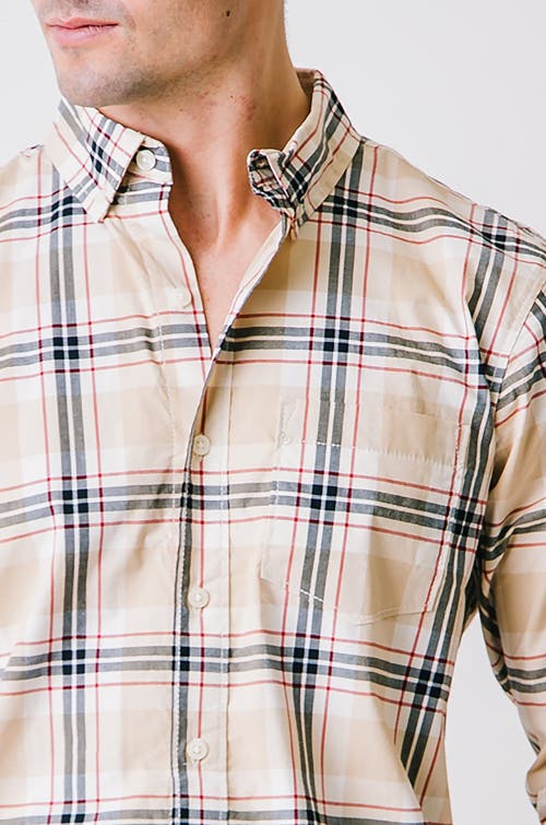 HOPE & HENRY POPLIN BUTTON DOWN SHIRT 