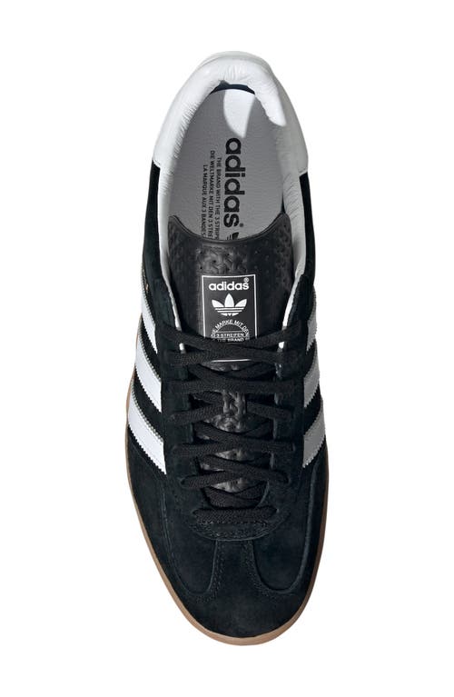 Shop Adidas Originals Adidas Gazelle Sneaker In Cblack/ftw