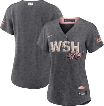 Women's Nike Gray Washington Nationals City Connect Replica Team Jersey Size: Small
