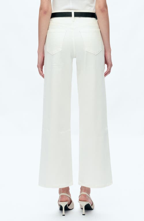 Shop Bayeas High Waist Wide Leg Jeans In White