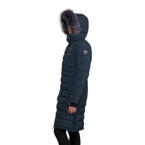 PAJAR PAJAR VENICE LONG PUFFER WITH REMOVABLE FAUX FUR TRIM 