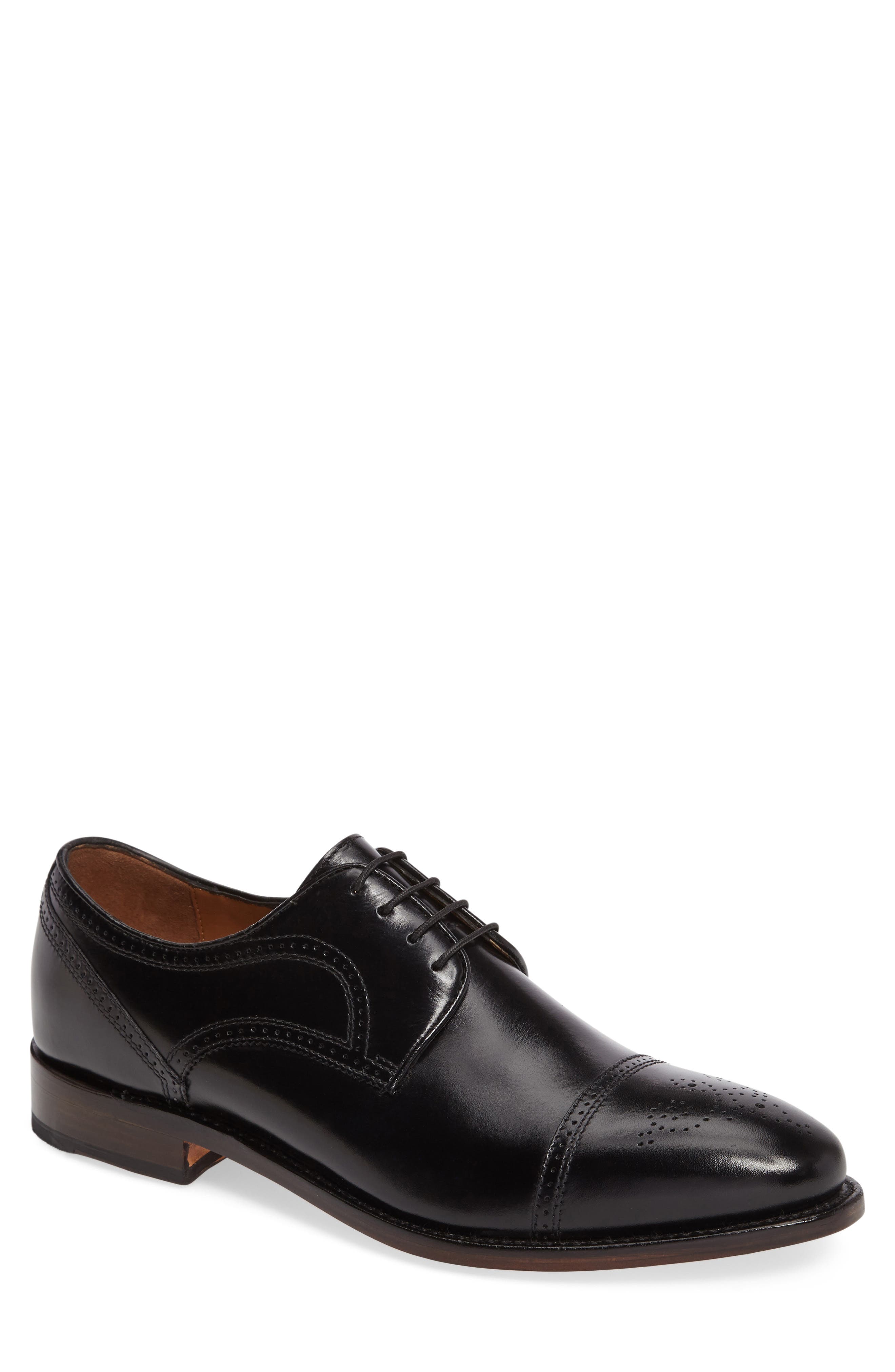 Johnston & Murphy Collins Cap Toe Oxford