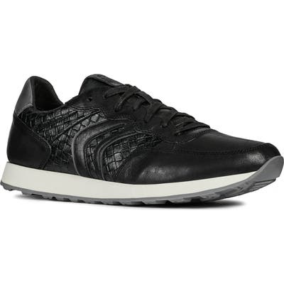 Geox Vincit 4 Sneaker, Black