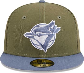 Men's New Era Olive/Blue Toronto Blue Jays 59FIFTY Fitted Hat