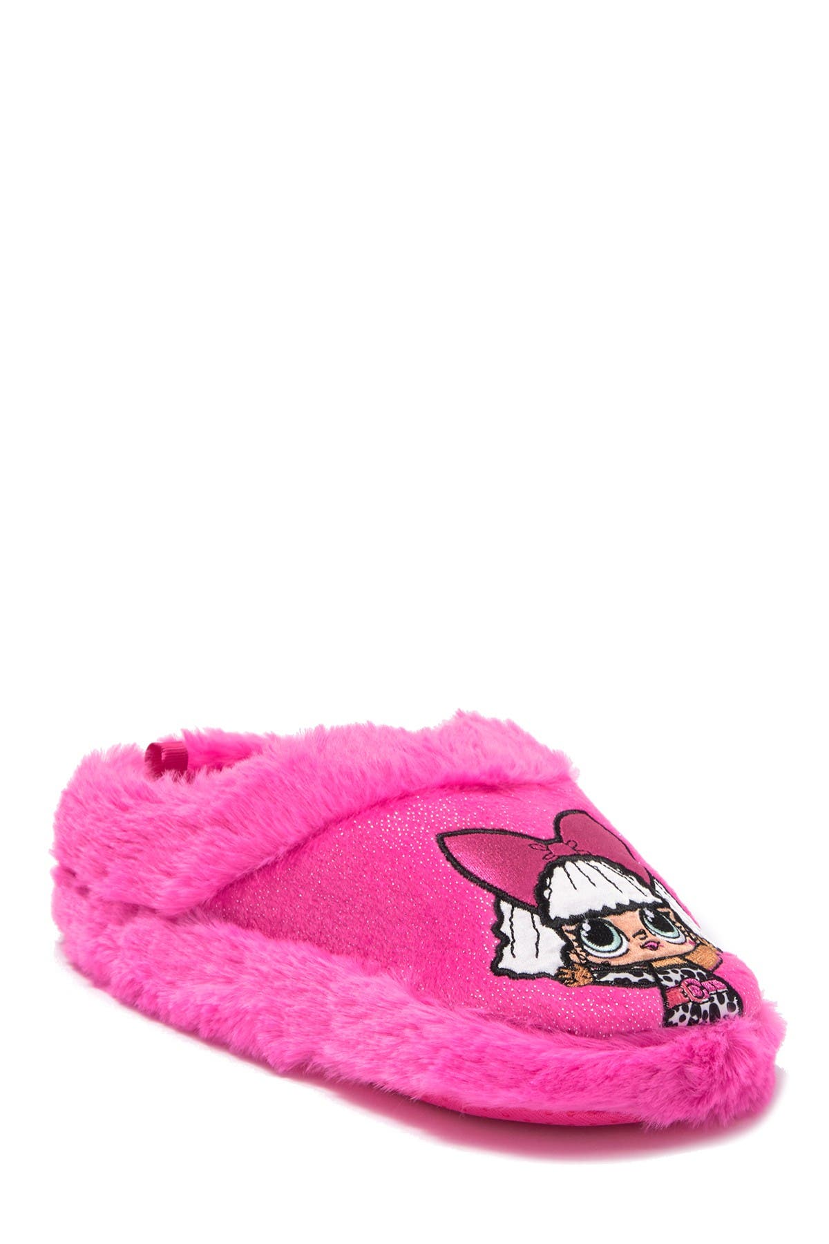 cinderella fur slipper