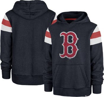 Men's '47 Blue Boston Red Sox City Connect Legend Headline Pullover Sweatshirt