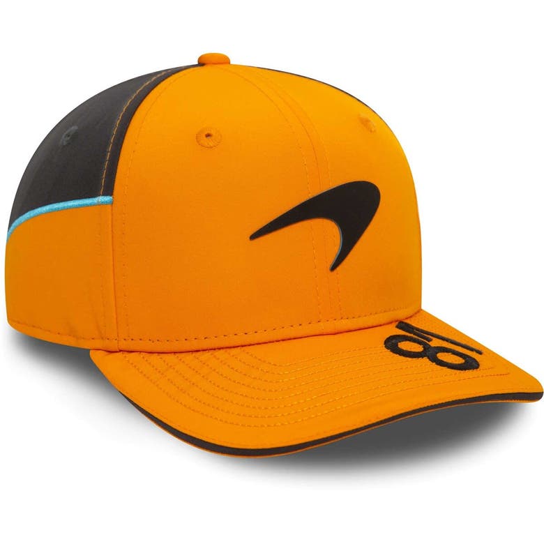 Shop New Era Youth  Oscar Piastri Orange Mclaren F1 Team Driver 9fifty Adjustable Hat