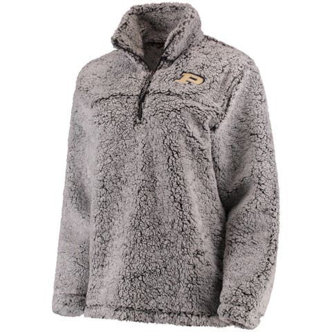 Pittsburgh Steelers New Era Women's Sherpa Full-Zip Jacket - Cream