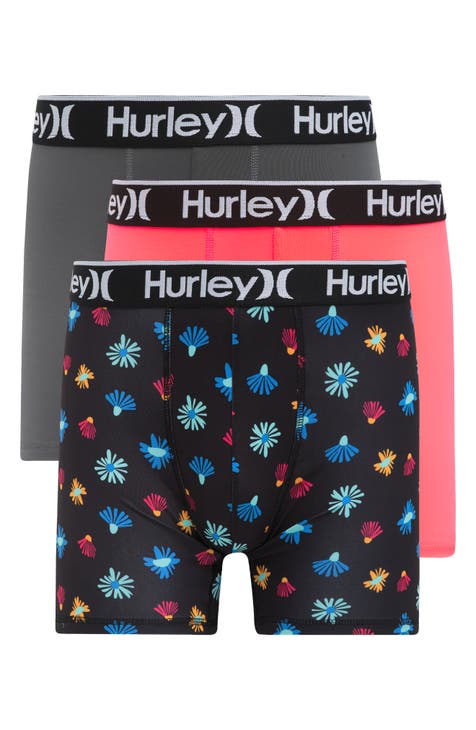 Hurley Boys Classic Boxer Briefs (2-Pack) : : Clothing, Shoes &  Accessories