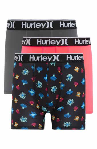 Hurley Assorted 3-Pack Boxer Briefs