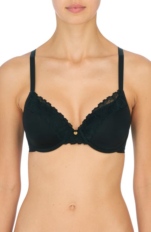 Natori Hidden Glamour Contour Underwire Bra Black at Nordstrom,