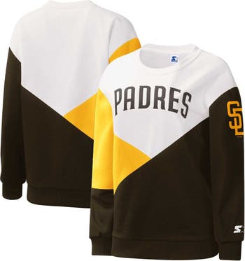 Pro Standard San Diego Padres Crop Tee - White - X-Large