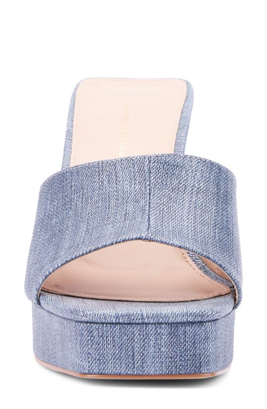 Fashion To Figure Teresa Heel Sandal In Indigo