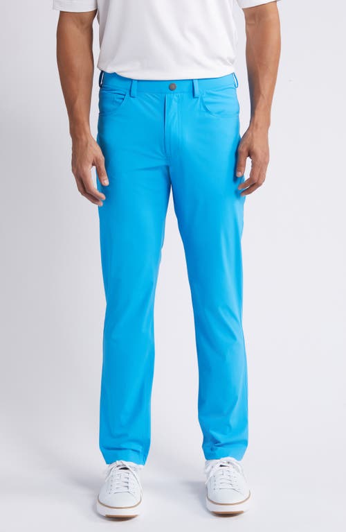 Shop Redvanly Kent Pull-on Golf Pants In Malibu Blue