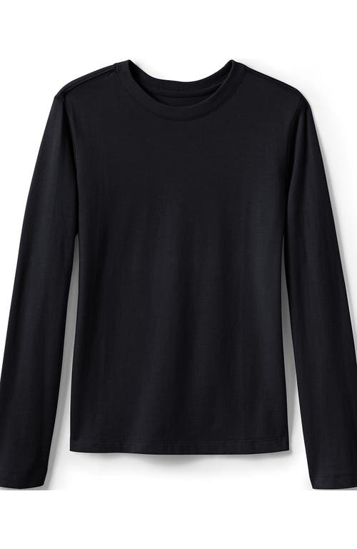 LANDS' END LANDS' END SCHOOL UNIFORM GIRLS LONG SLEEVE ESSENTIAL T-SHIRT