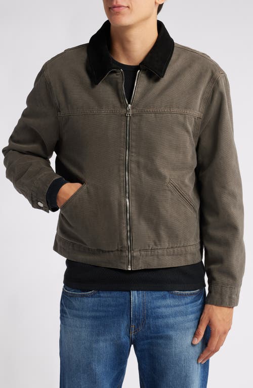 Shop Frame Canvas Workwear Jacket In Infinite